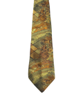Pavone Fully Embroidered Gold Tie
