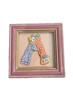 Letterets Clown "A" Letter Frame