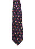 Black Roosters Tie