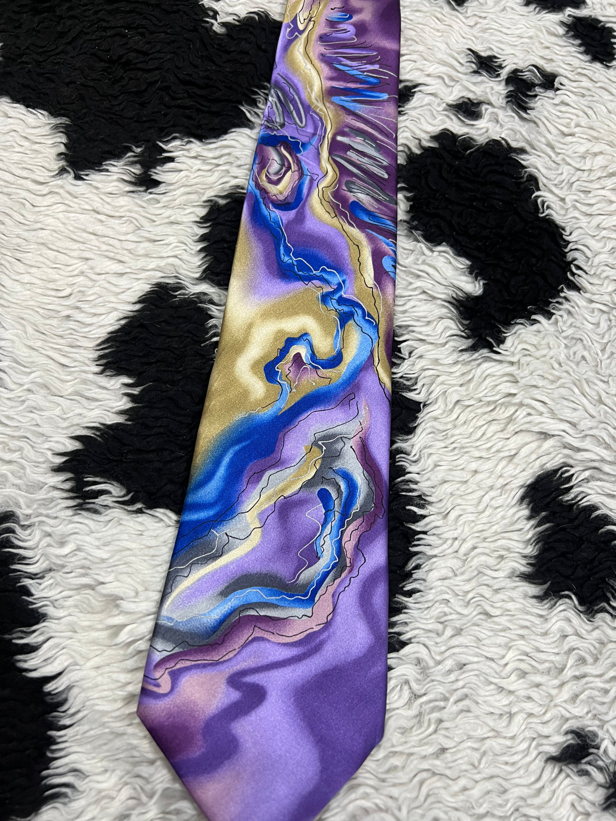 J. Garcia "How Fine" Abstract Tie