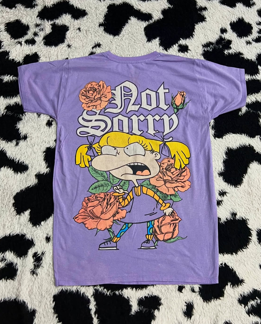 Rugrats Angelica Pickles "Sorry Not Sorry" Tee (Medium)