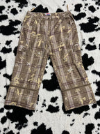Chikiwa Floral Pants Convertible to Shorts (Waist 32)