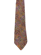 Tootal Fully Embroidered Vibrant Paisley Tie
