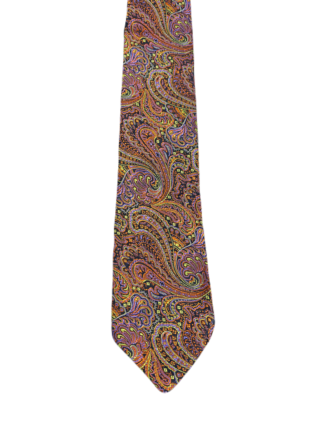 Tootal Fully Embroidered Vibrant Paisley Tie