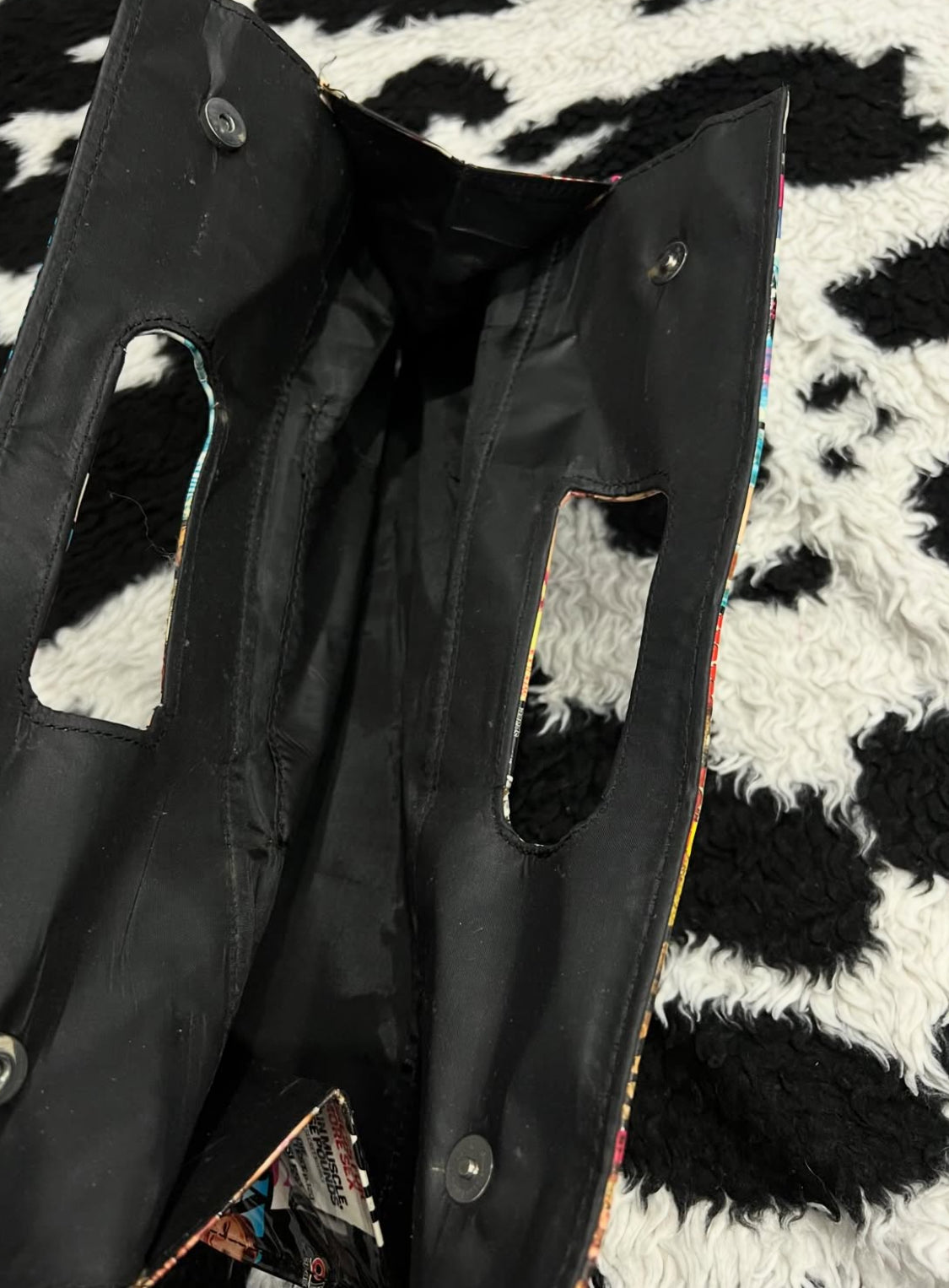 Vintage 1990s Magazine Covers Bag