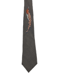 Peacock Narrow Graphic Tie
