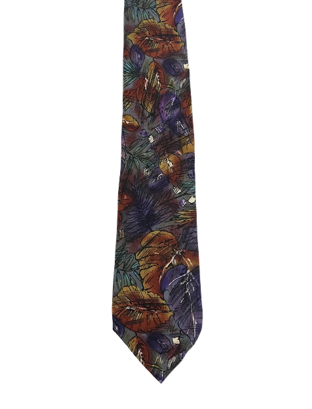 Abercrombie & Fitch Leaves Tie