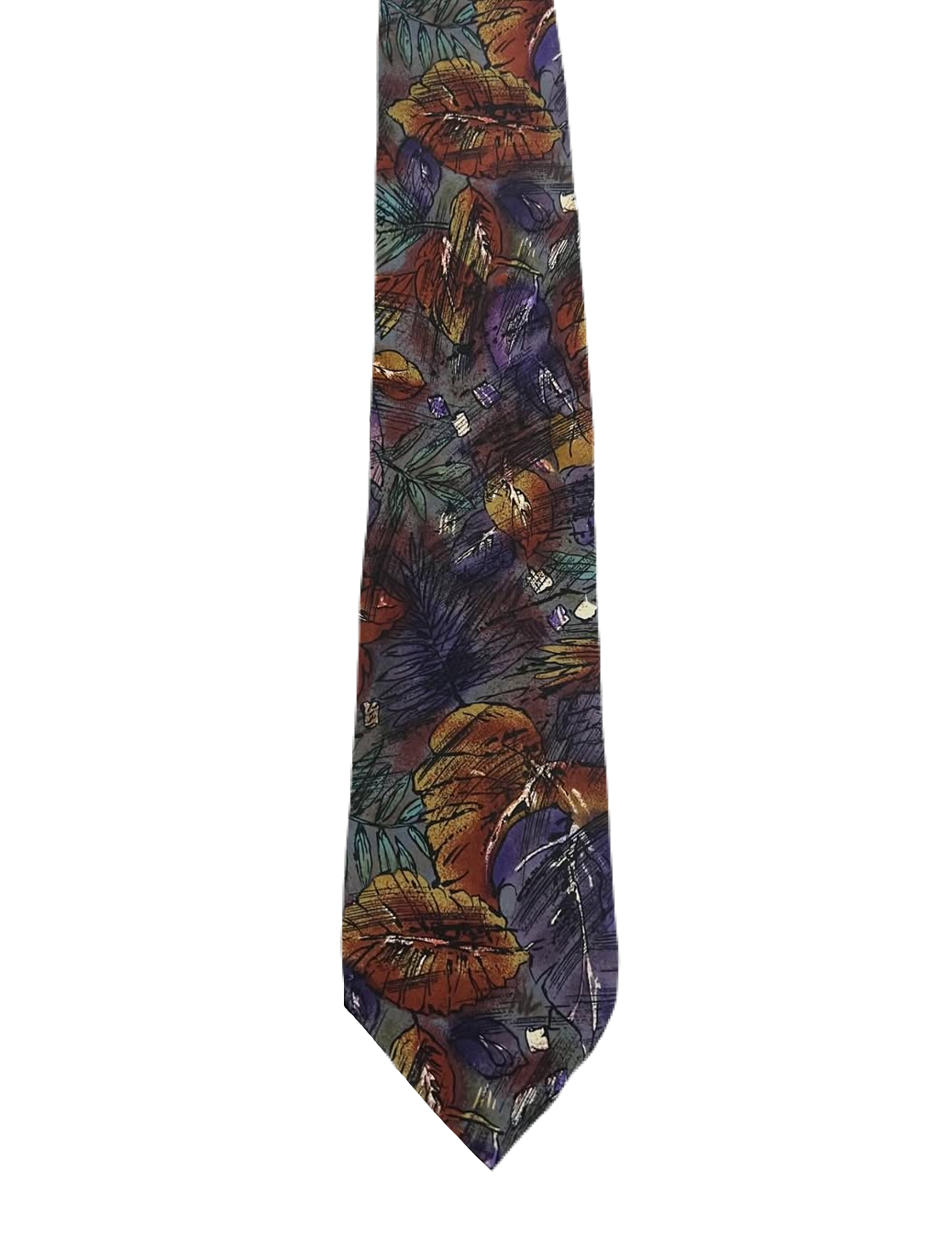 Abercrombie & Fitch Leaves Tie