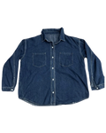 Dark Blue Denim Buttonup