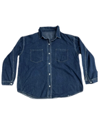 Dark Blue Denim Buttonup