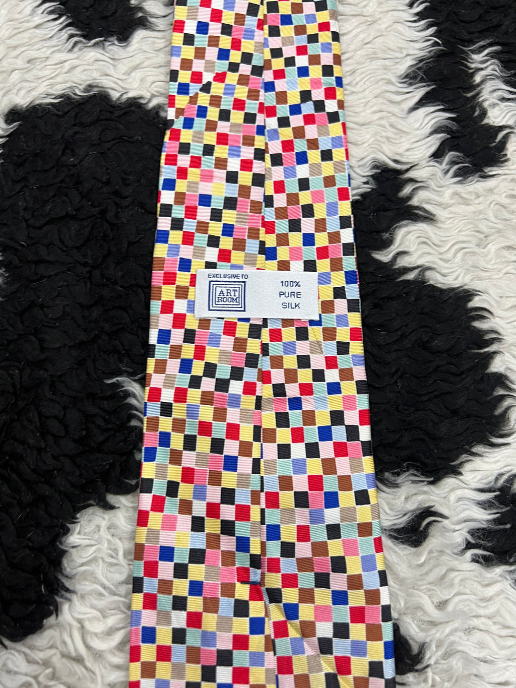 Colorful Tiles Tie
