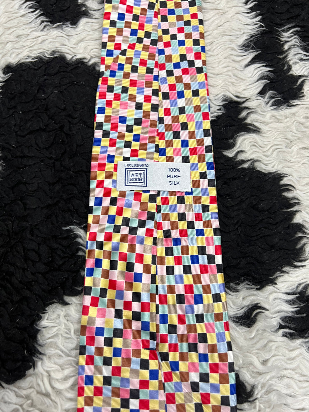 Colorful Tiles Tie