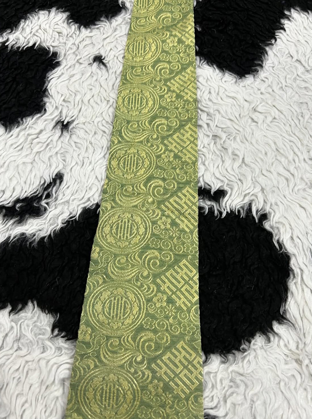 Green & Gold Tie