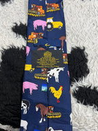 Farm Animals Tie