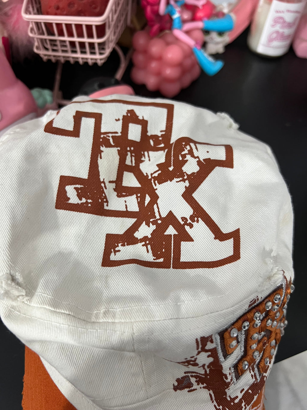 TX Bedazzled Baseball Cap