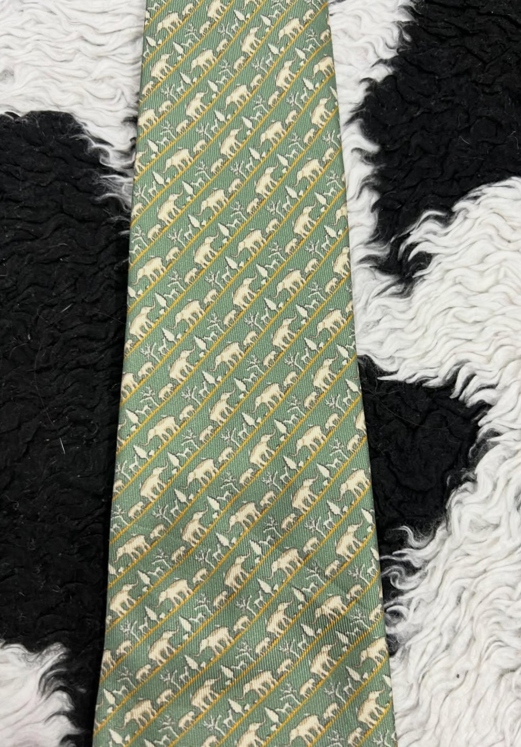 Jim Thompson Elephants Tie