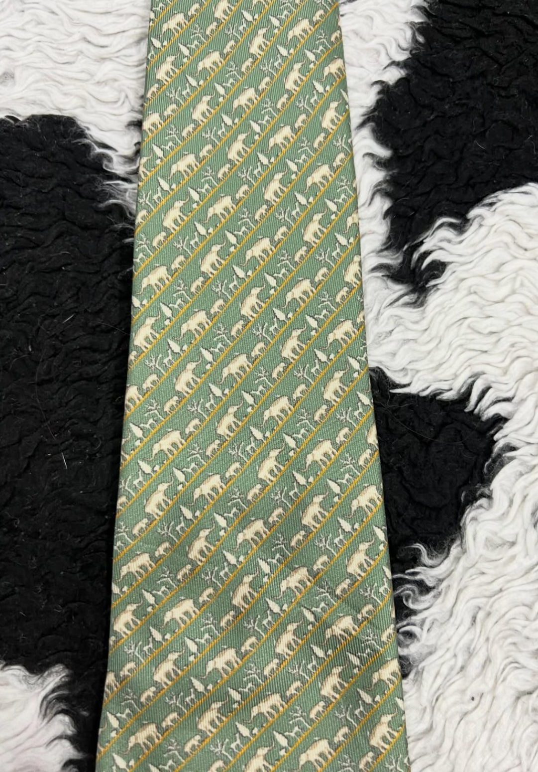 Jim Thompson Elephants Tie