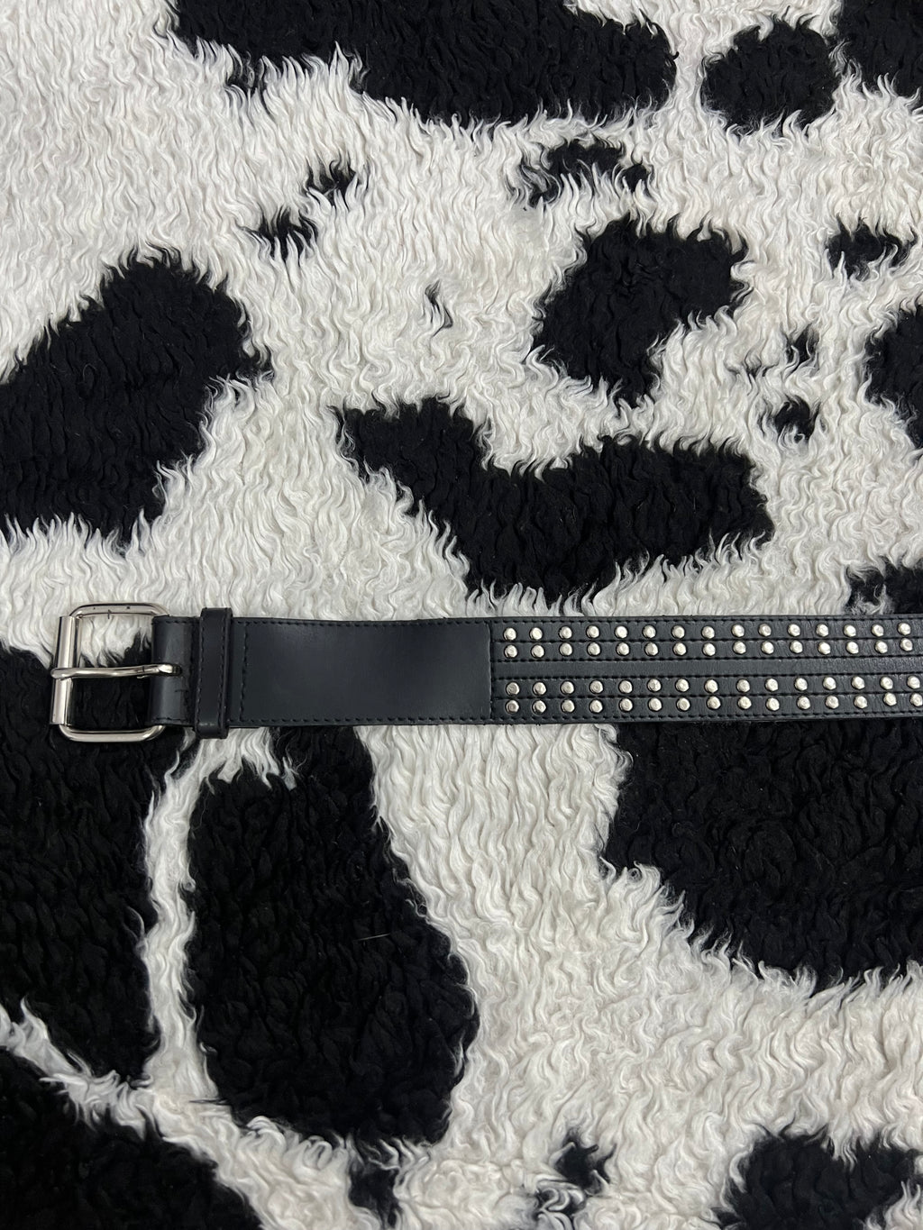 Black Studded Belt
