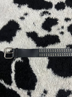 Black Studded Belt