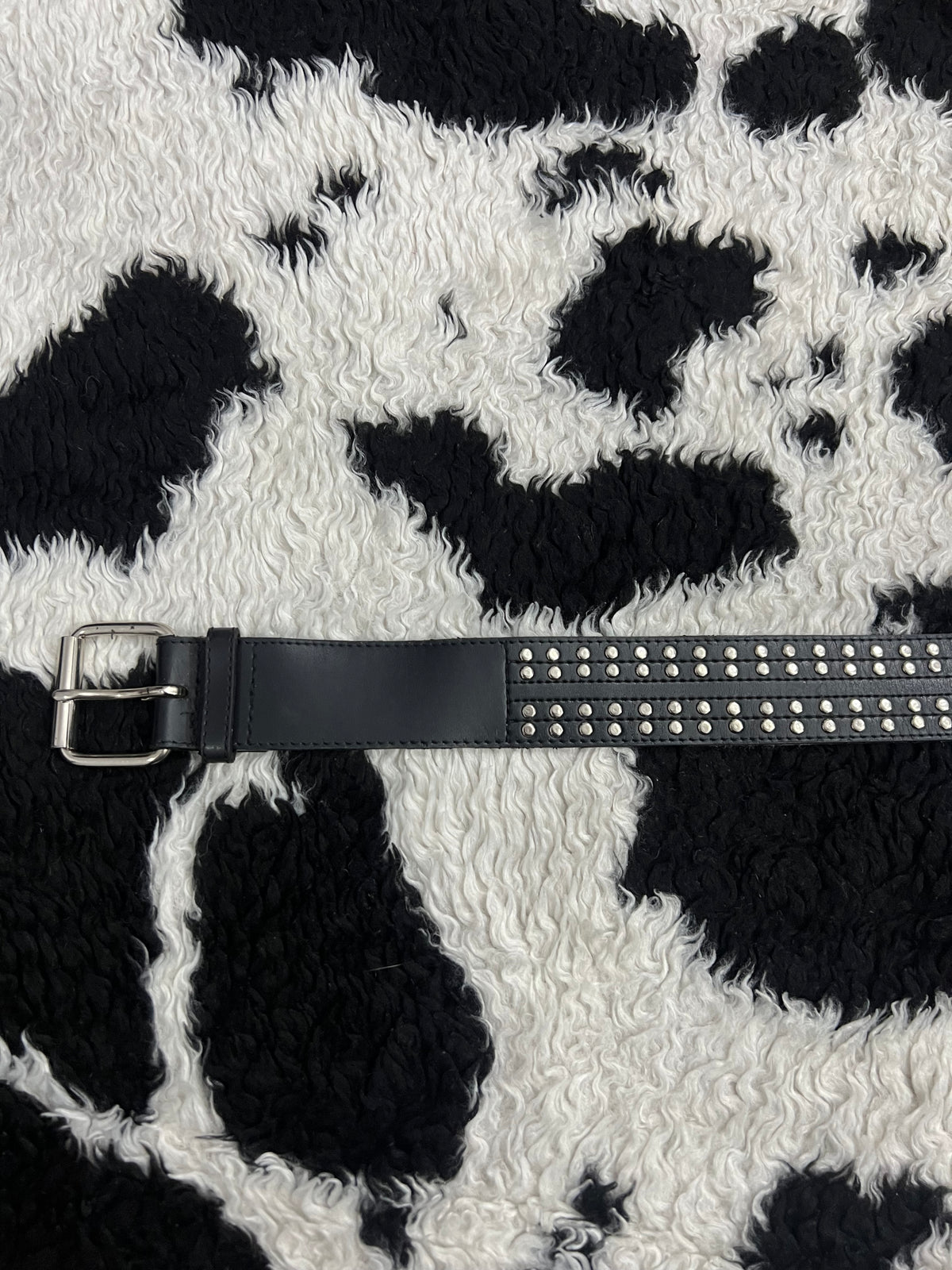 Black Studded Belt