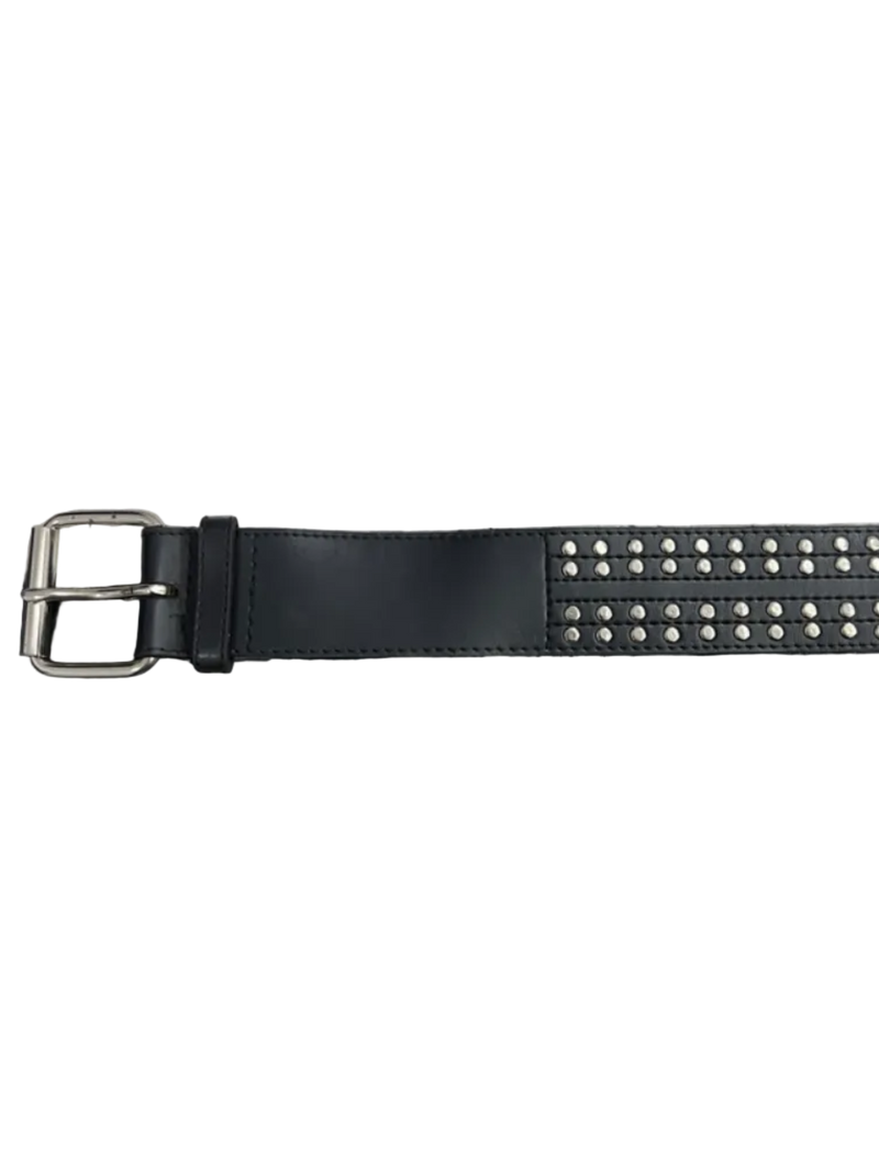 Black Studded Belt