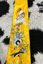 Looney Tunes Flying Plane Tie