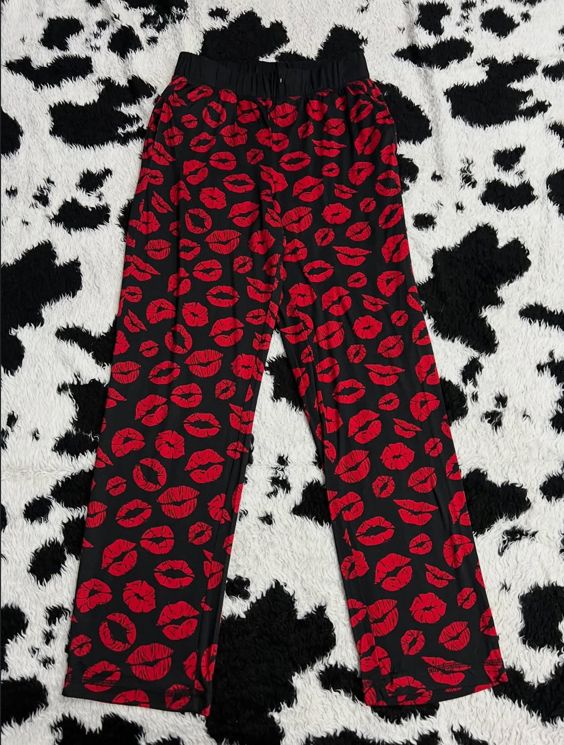Red Lipstick Stains PJs (Medium)