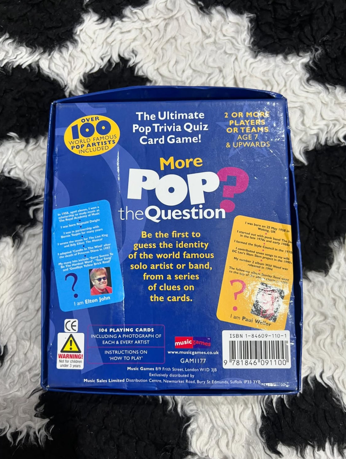 Pop The Question Card Game