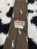 Grenville Eagles Embroidered Tie