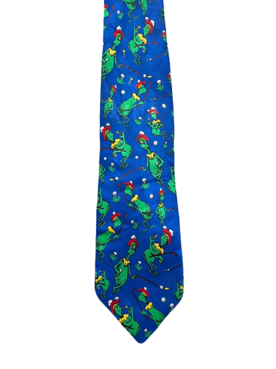 Vintage 1994 Dr. Seuss The Grinch Tie
