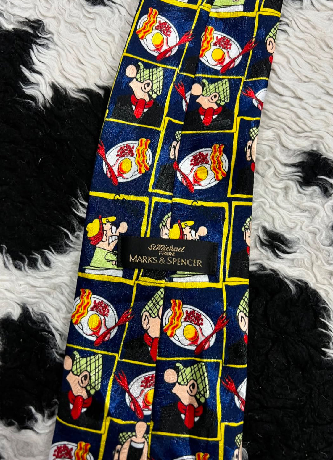 Vintage Andy Capp Breakfast Tie