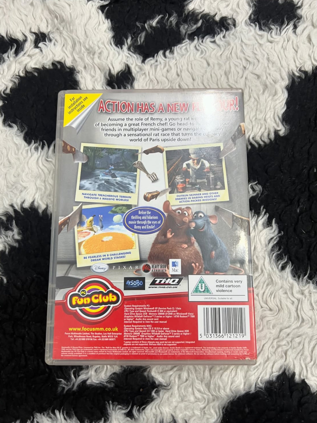 Ratatouille- Disney Pixar DVD