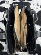 Crazy Horse Black Handbag