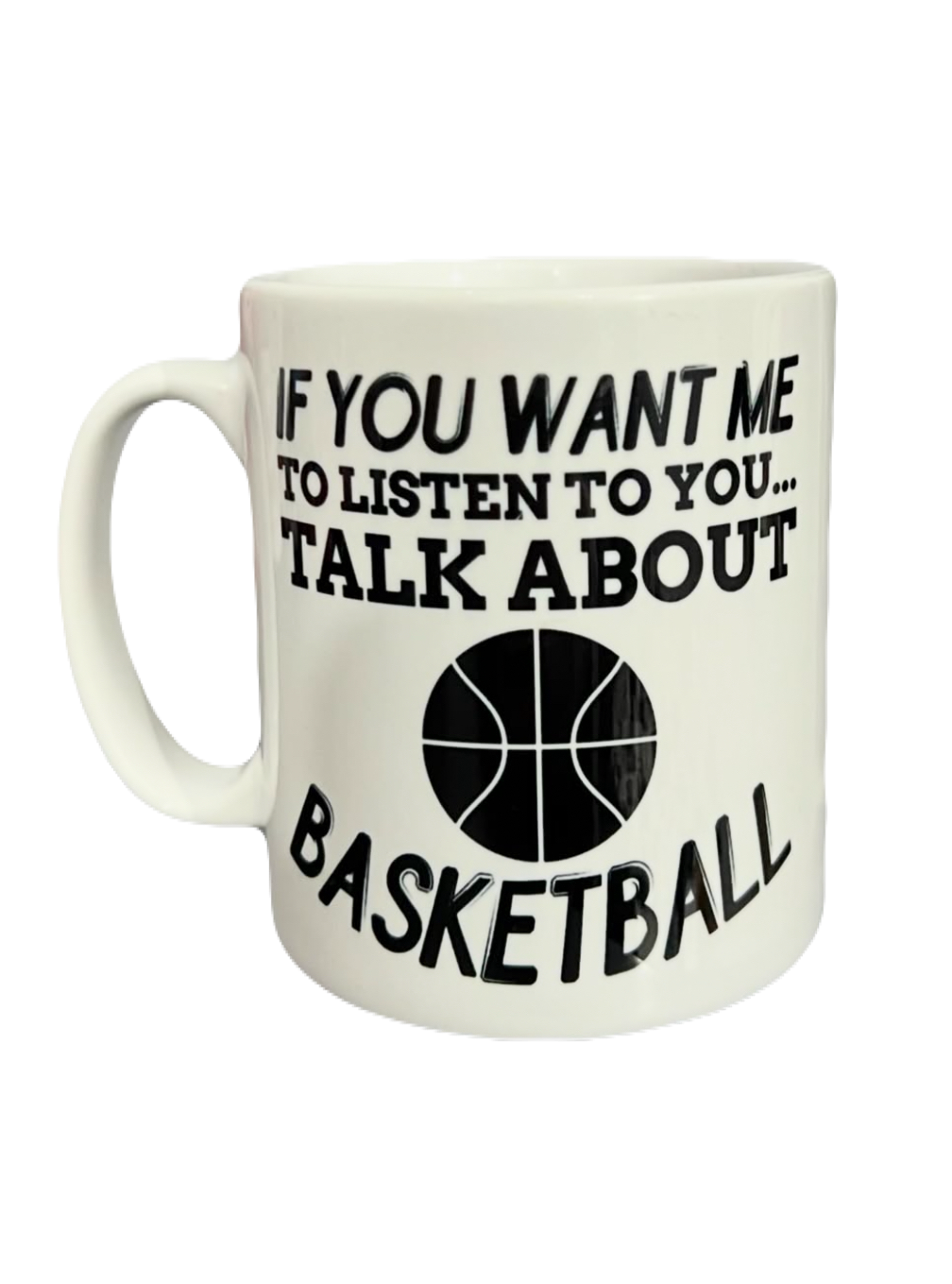 Talk About Basketball Mug