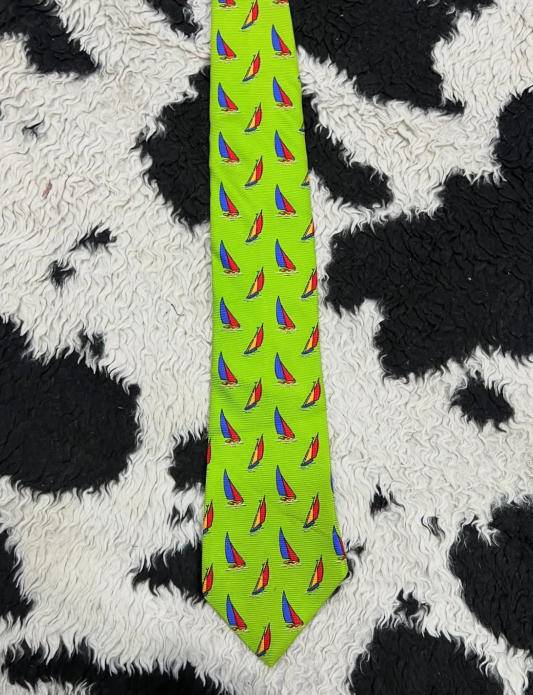 Sailing Boats Tie