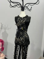 Black Jewelry Dress Mannequin