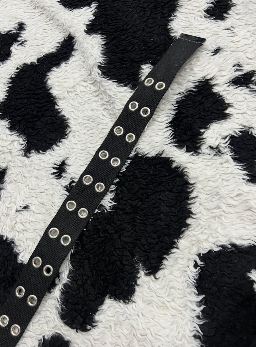 Double Hole Black Belt