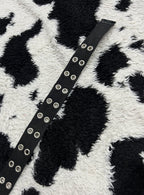 Double Hole Black Belt