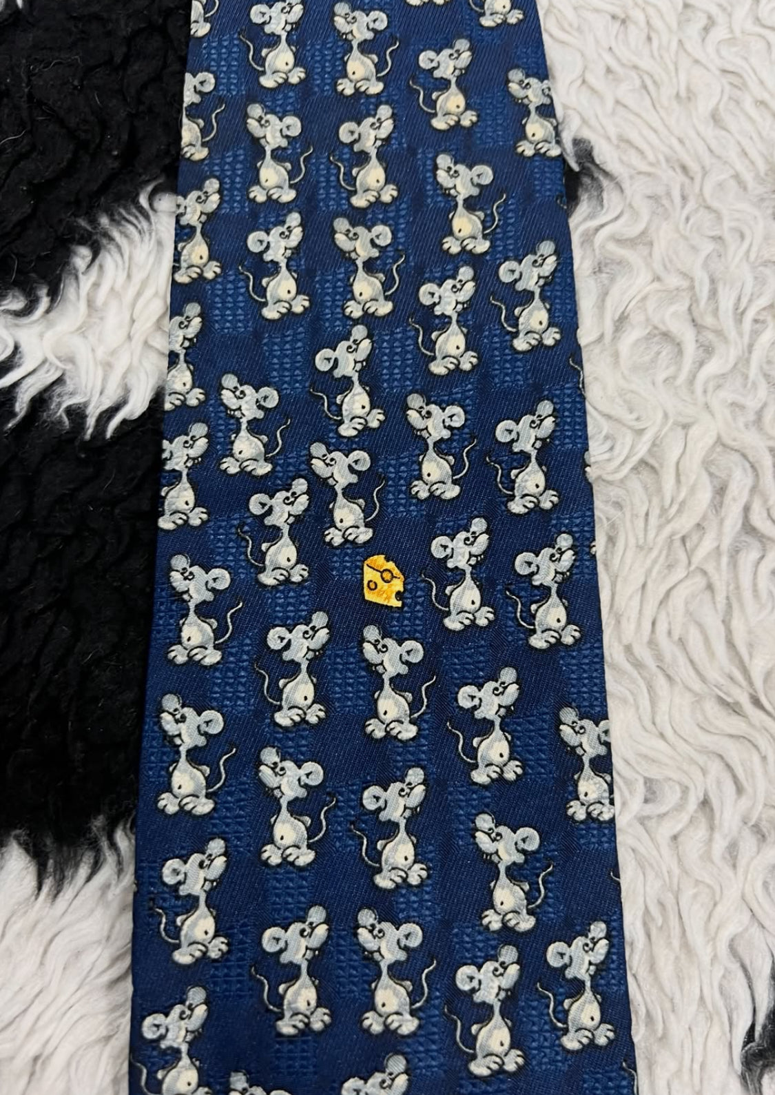 Mouse with Cheese Tie