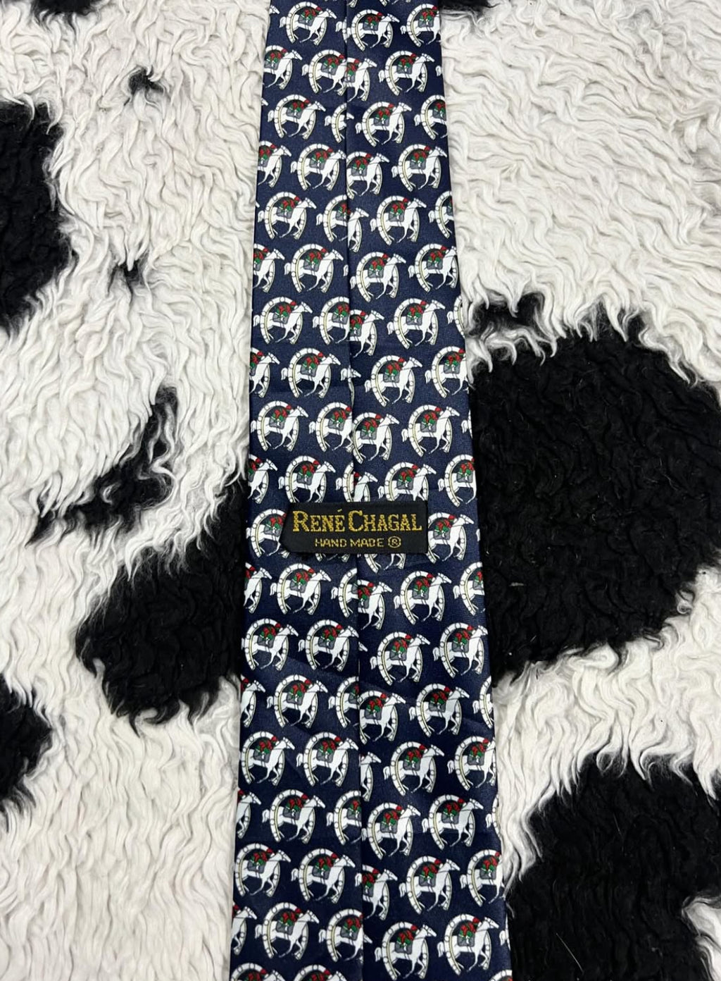 Vintage Rene Chagal Polo Tie