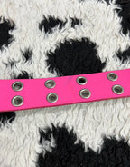 Pink Double-Holes Belt