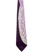 Hansom Purple Abstract Tie