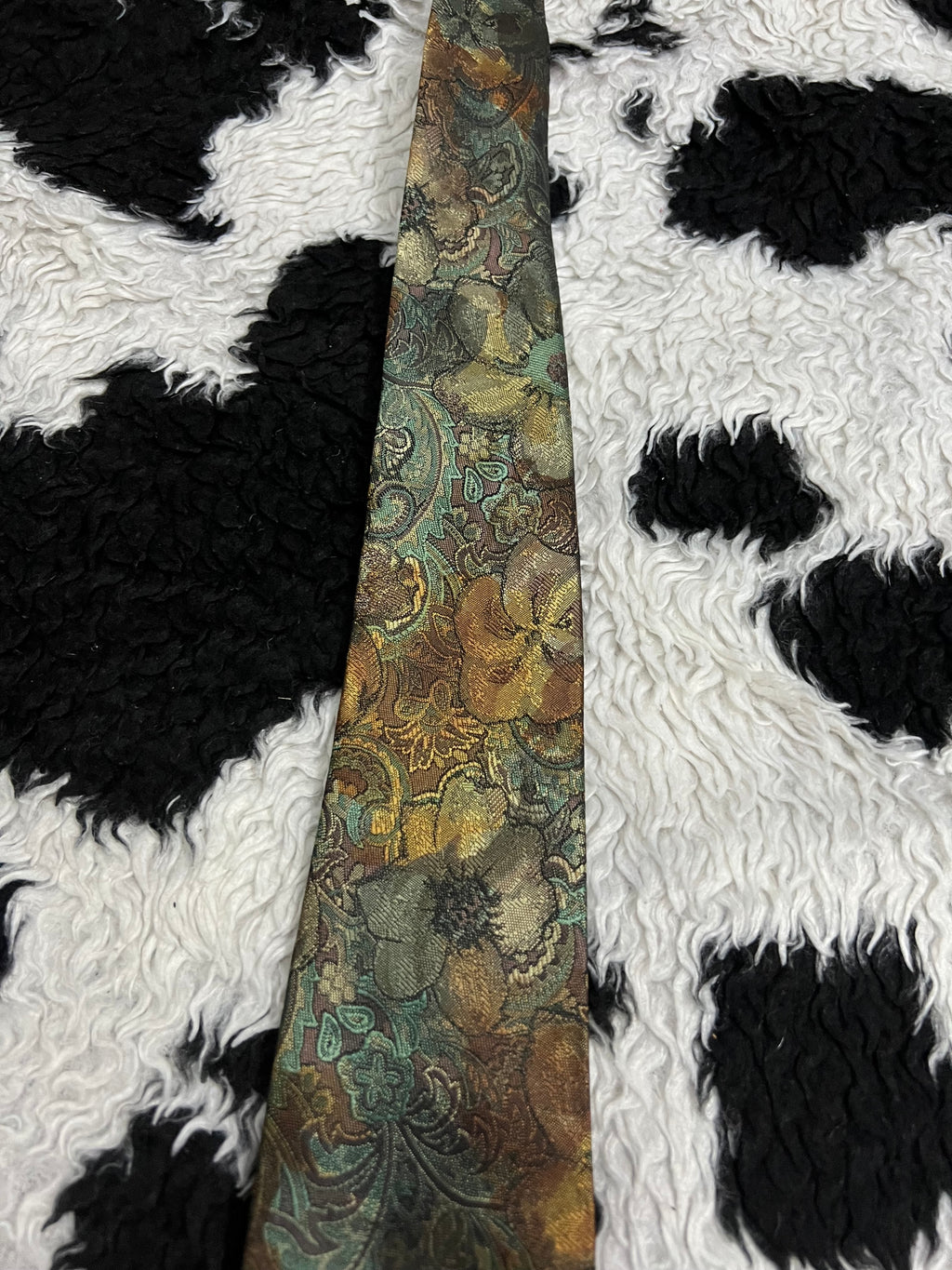 Woods & Gray Floral Tie