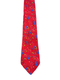 Bunnies in Flowers Tie