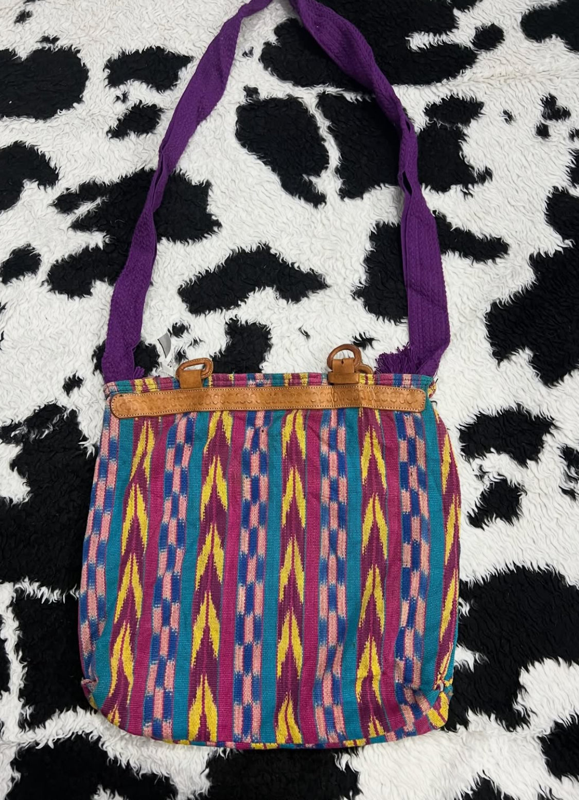 Vibrant Bohemian Style Crossbody Bag