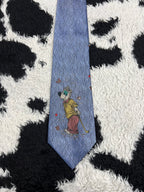 Vogue Mouse Embroidered Tie