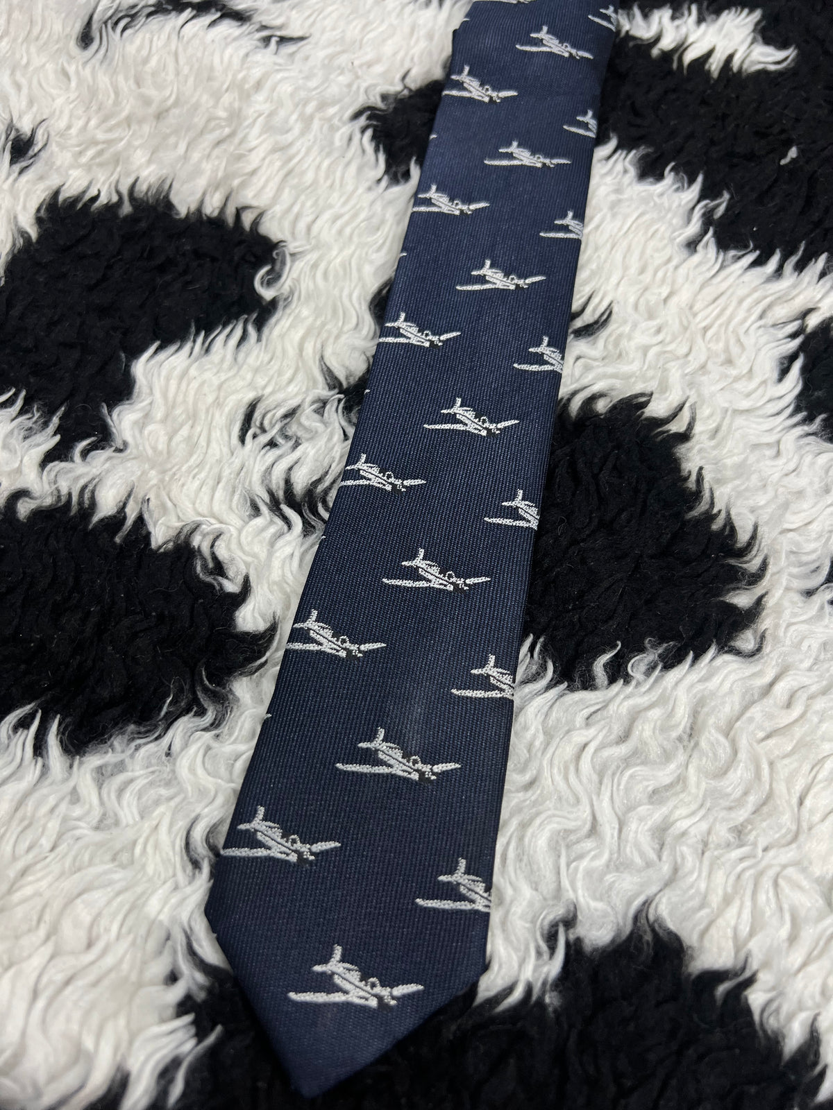 Aircrafts Narrow Tie