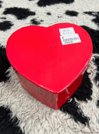 Cardboard Red Heart Box
