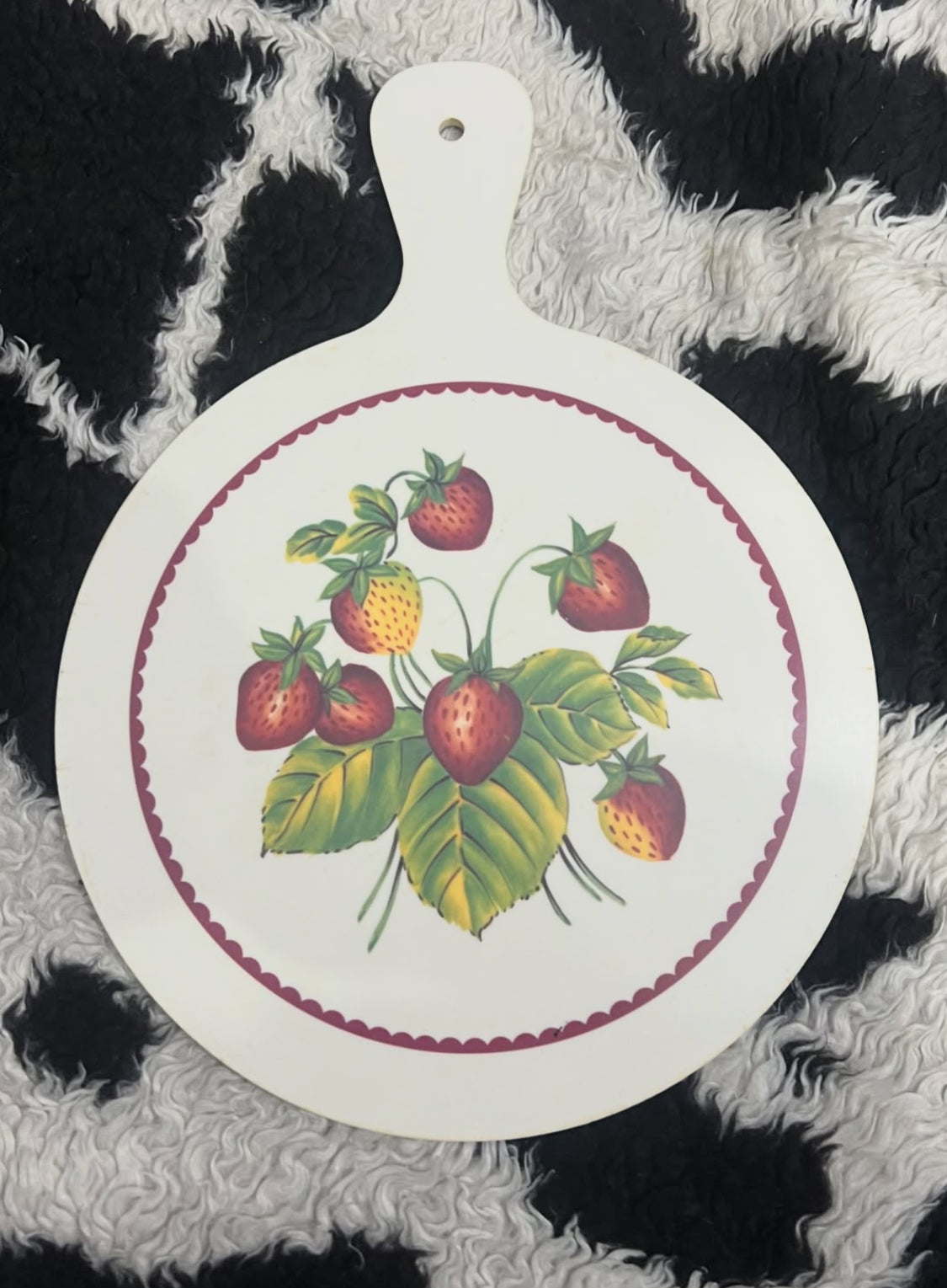 Strawberry Cutting Board
