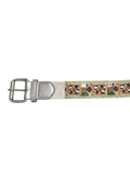 Beaded Canvas Belt